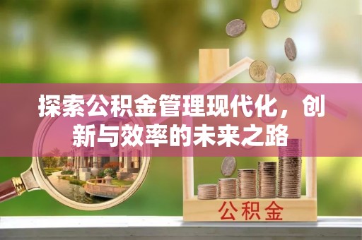 科尔沁左翼中旗探索公积金管理现代化，创新与效率的未来之路