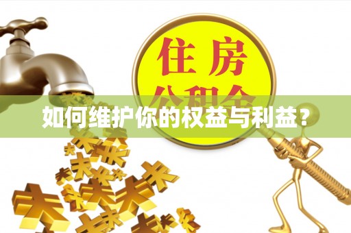 科尔沁左翼中旗如何维护你的权益与利益？