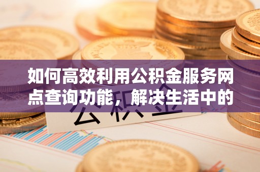 科尔沁左翼中旗如何高效利用公积金服务网点查询功能，解决生活中的资金难题